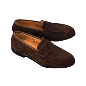 Men’s Brown Suede Loafers - LF004