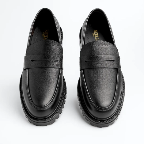 Black Leather Loafers 1 - Stepzones