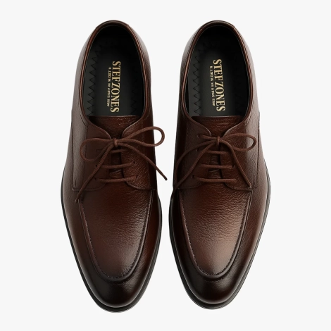 Formal Brown Leather Shoes 1 - Stepzones